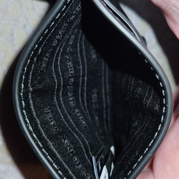 Kate Spade Morgan Embellished Bow Saffiano Leather Card Case - black - NWT - Picture 3 of 4